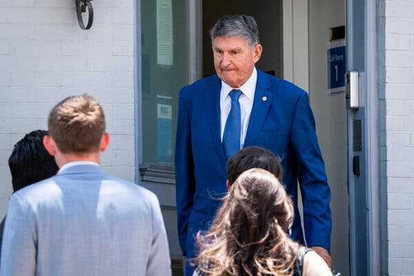 Sen. Joe Manchin Calls for Biden to Withdraw His Candidacy | INFBusiness.com