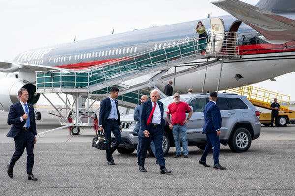 Trump Flew on Charter Jet Previously Owned by Jeffrey Epstein | INFBusiness.com