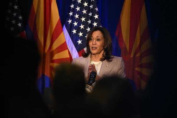 Harris Fights Uphill Against Trump in Arizona, Backed by a Revived Party | INFBusiness.com