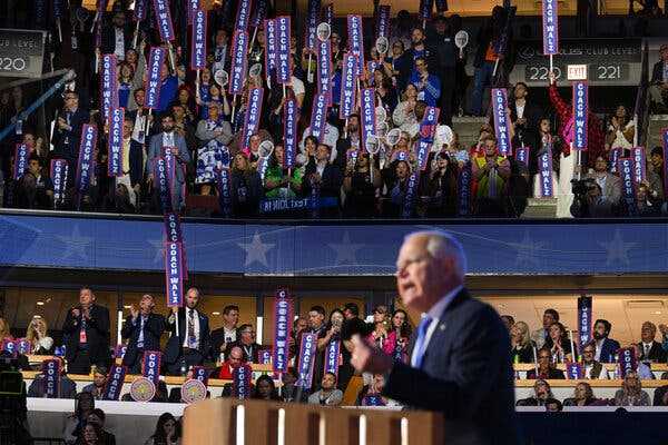 Full Transcript of Tim Walz’s Speech at the Democratic Convention | INFBusiness.com