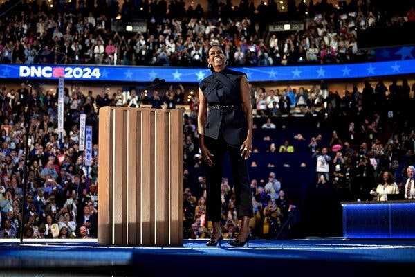 Read the Full Transcript of Michelle Obama’s DNC Speech | INFBusiness.com