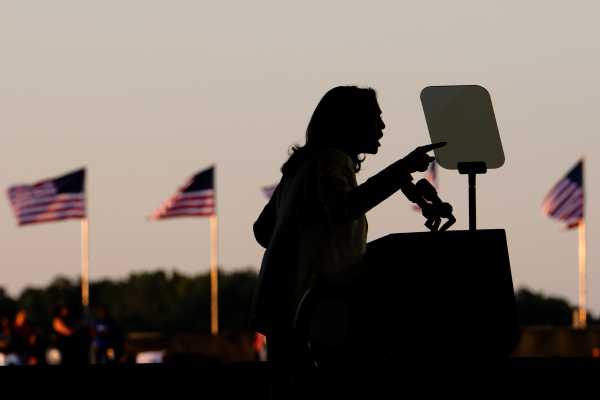 Kamala Harris Responds to Pro-Palestinian Protesters at Michigan Rally | INFBusiness.com