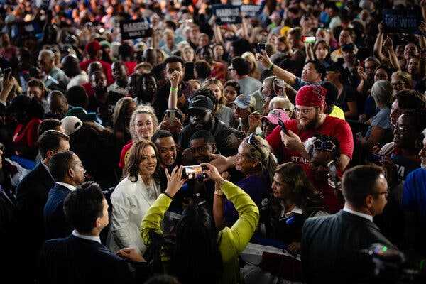 Black Men Rally for Kamala Harris, and Confront an Elephant in the Room | INFBusiness.com