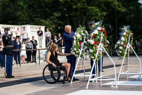 At Arlington, Trump Returns to the Politics of the ‘Forever Wars’ | INFBusiness.com