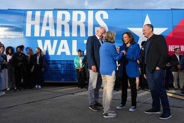 Harris and Walz Point Their Campaign Bus to Rural Georgia | INFBusiness.com