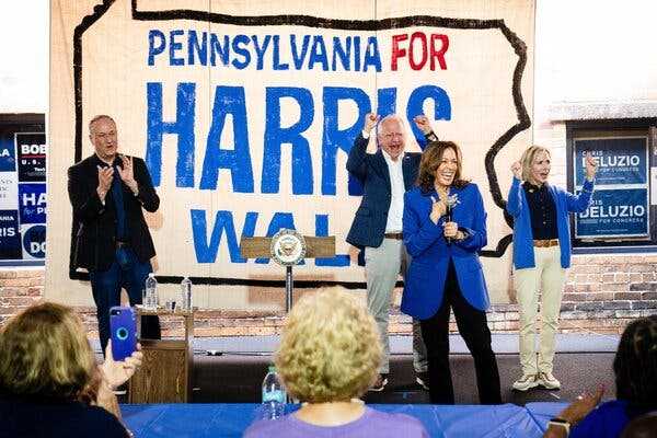 Harris and Walz Venture Into Less-Friendly Terrain to Court Pennsylvania Voters | INFBusiness.com