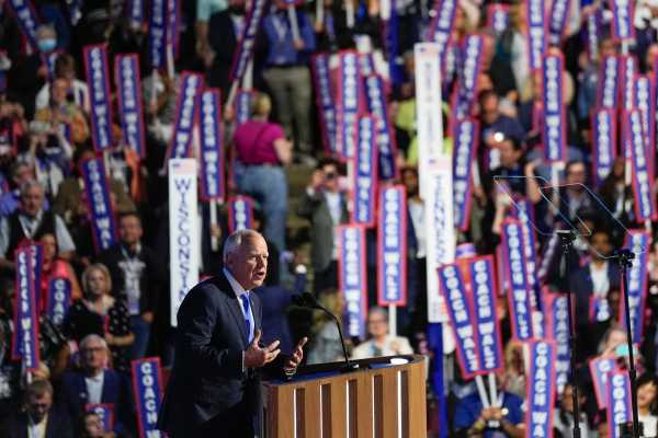 Tim Walz, Accepting VP Nomination, Gives Democrats a Pep Rally at DNC | INFBusiness.com