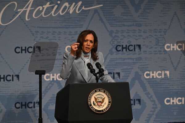 Harris Warns of Mass Deportations and Detention Camps if Trump Is Elected