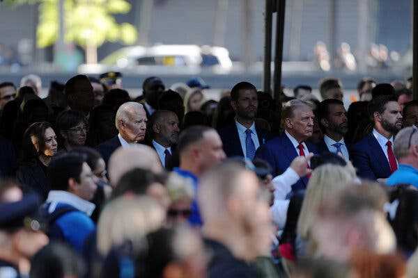 After Debate, Trump and Harris Meet Again at Sept. 11 Memorial