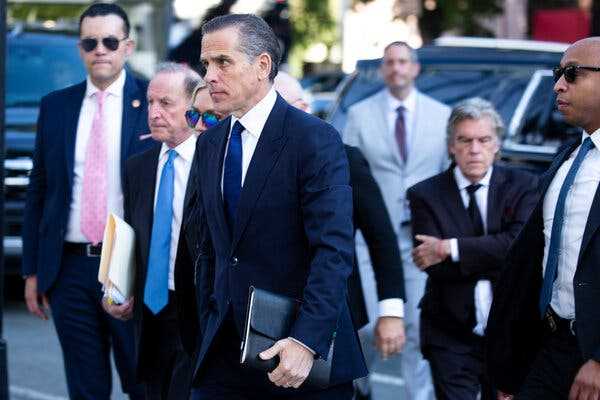 Hunter Biden Enters Surprise Plea in Tax Case