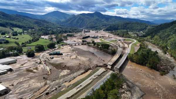 US officials struggle to quash Hurricane Helene conspiracy theories