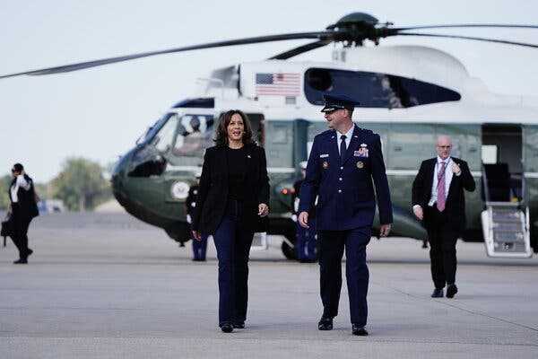 Kamala Harris Visits North Carolina to Check on Hurricane Response