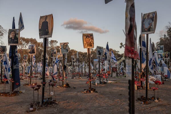 An outdoor memorial.