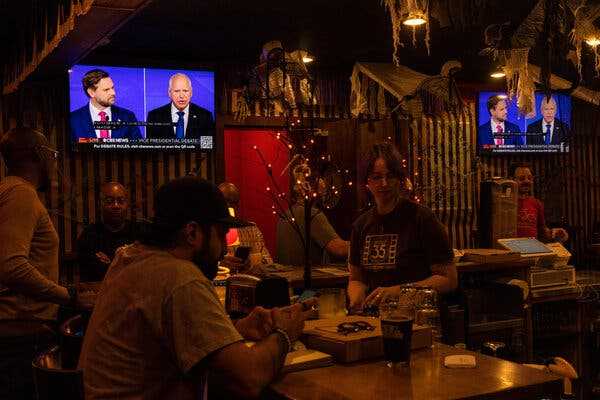 Who Won the Debate? A Crisp Vance Fends Off Walz