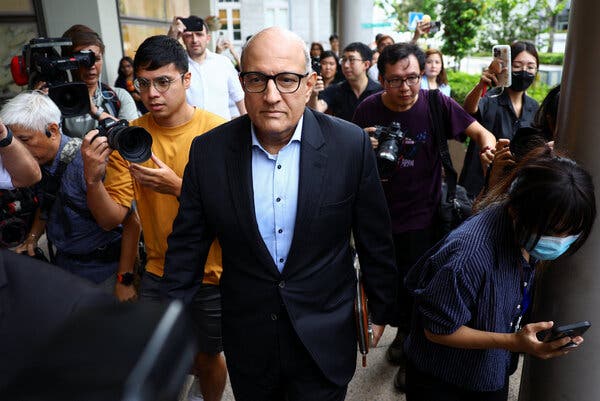 Former Singapore Minister Gets 1 Year in Prison in Rare Graft Case