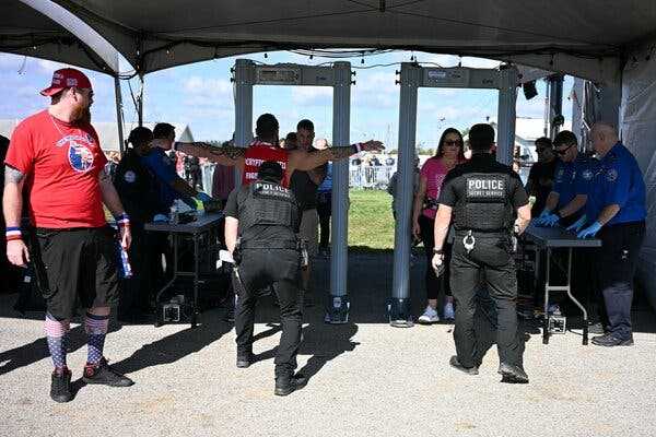 Security Is Tighter for Trump Rally at Site of July Assassination Attempt