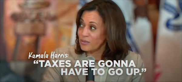 Inside a Trump Ad Saying Harris Will Raise Taxes and He Will Cut Them | INFBusiness.com