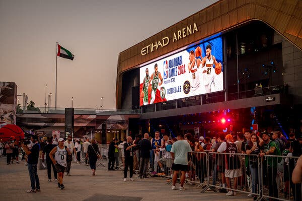 While N.B.A. Plays in Abu Dhabi, Critics Cry ‘Sportswashing’ | INFBusiness.com