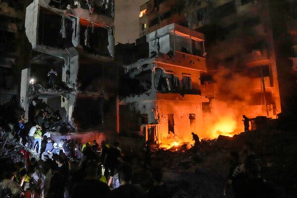 Airstrikes in Beirut Kill at Least 22 and Injure Over 100, Lebanon Says | INFBusiness.com