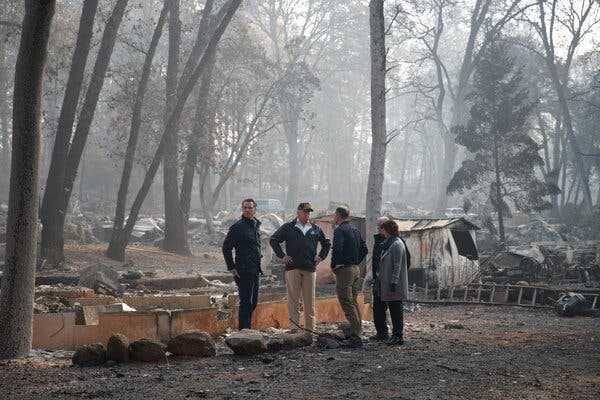 Trump Resisted Sending Aid After California Wildfires, Aides Say | INFBusiness.com