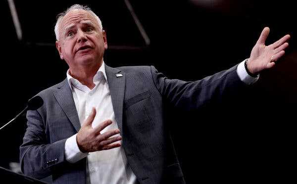 Tim Walz Rally Is Livestreamed on Twitch in Pitch to Young Voters | INFBusiness.com