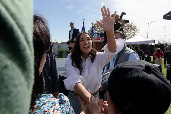 AOC Gives Her Own Version of Bernie Sanders' Las Vegas Rally Speech