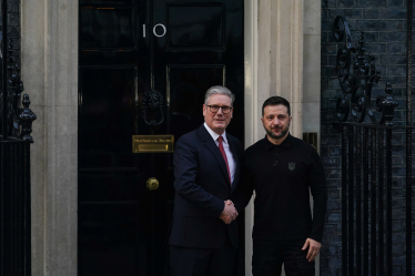 Keir Starmer Zelensky EU aid /Getty Images