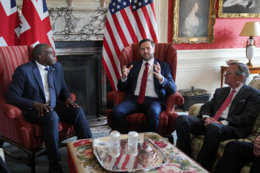 J.D. Vance David Lemmy Warren Stevens /Getty Images