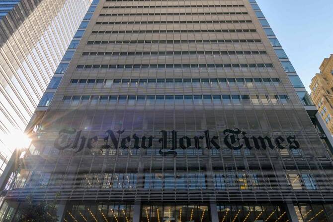 NEW YORK: President Donald Trump filed a $15 billion libel lawsuit against The New York Times and four of its journalists on Monday, according to court documents. The lawsuit, filed in U.S. District Court in Florida, cites several articles and one book written by two of the paper's journalists and published in the run-up to the 2024 election, alleging they are "part of a long-standing pattern by The New York Times to intentionally and maliciously defame President Trump." “Defendants published such statements with negligent knowledge of their falsity and/or with reckless disregard for their truth or falsity,” the lawsuit says. The New York Times did not immediately respond to an email seeking comment sent early Tuesday. In a Truth Social post announcing the lawsuit, Trump accused The New York Times of lying and slandering him, saying the publication had become "the de facto mouthpiece of the radical left-wing Democratic Party." Trump has also targeted other media outlets, including filing a $10 billion libel lawsuit against The Wall Street Journal and media mogul Rupert Murdoch in July after the newspaper published an article that reported on his ties to wealthy financier Jeffrey Epstein. Trump files $15 billion libel suit against The New York Times | INFBusiness.com