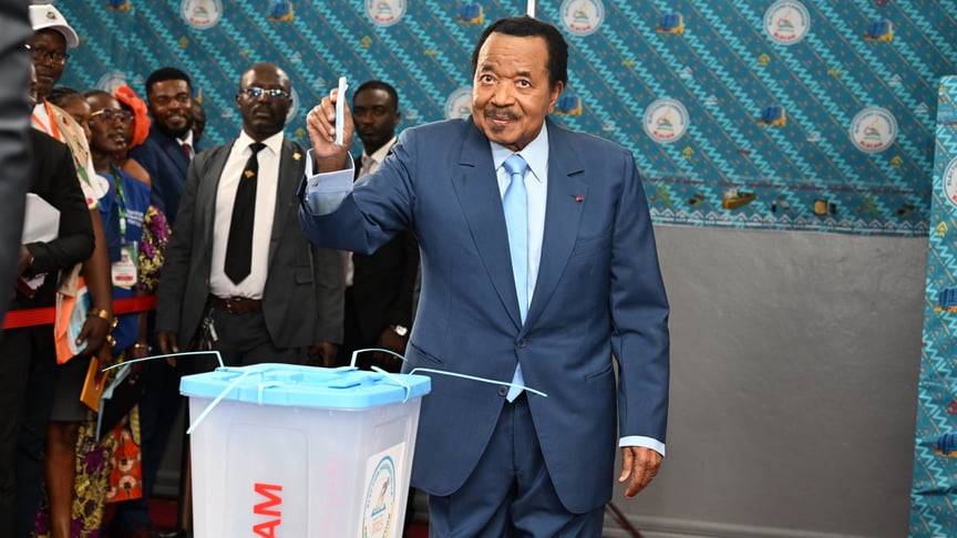 Cameroon's 92-year-old President Paul Biya wants to stay in power for another 7 years