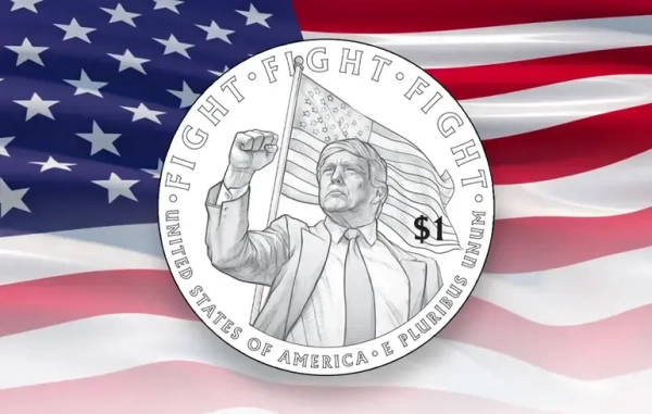 © ffu.org.ua Denomination – 1 dollar. Trump will be minted on coins | INFBusiness.com