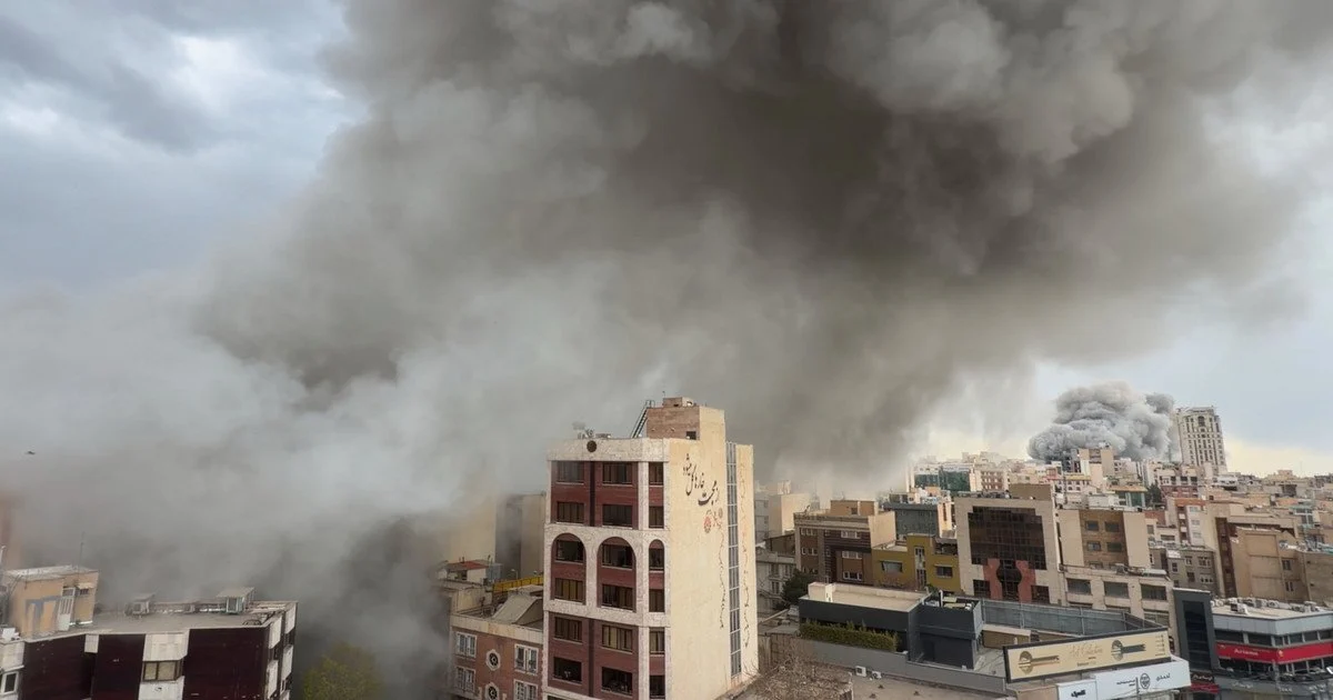 Атака на Тегеран.