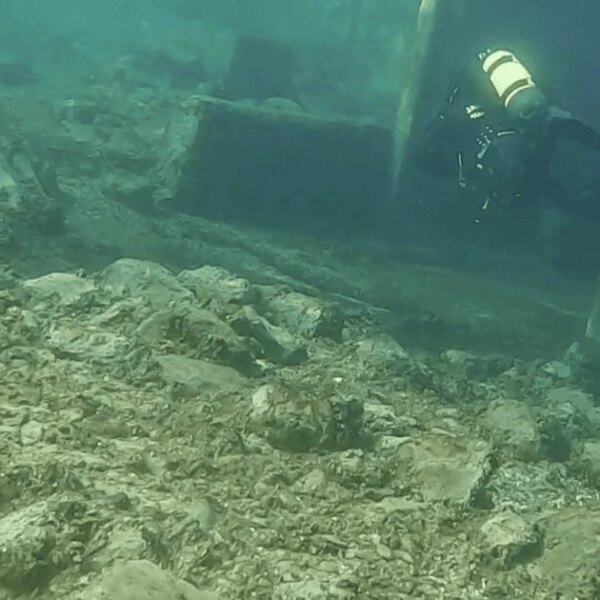 Submerged Secrets: Ancient Structures, 24 Centuries Old, Unearthed in Turkish Lakebed