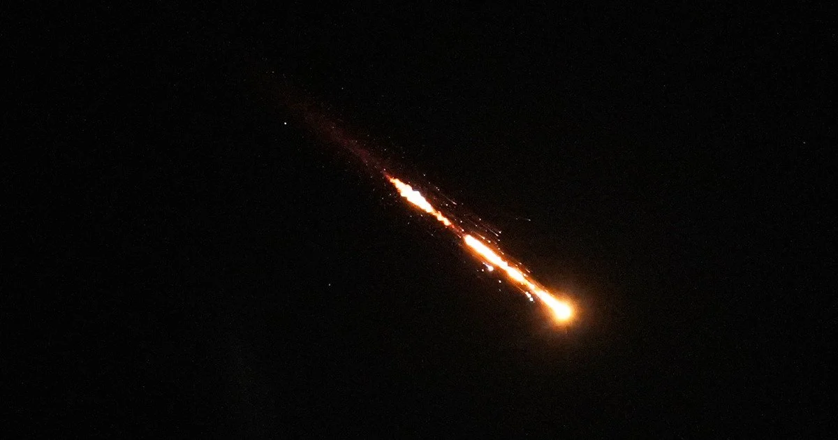 Iranian missile. Іранська ракета.