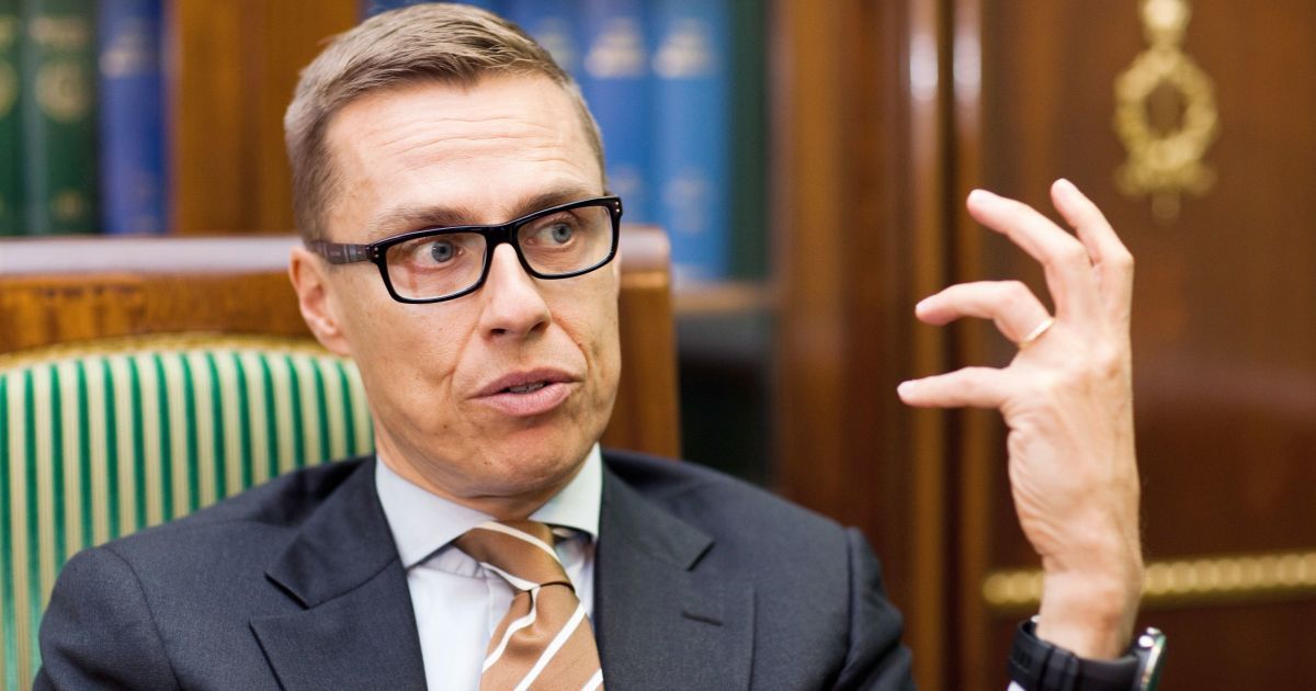 Alexander Stubb Александр Стубб