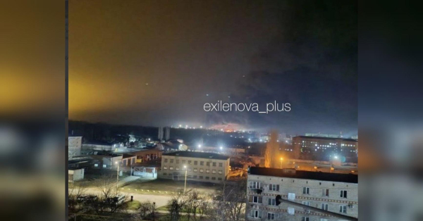 Quiet Tikhoretsk: One of Russia's largest oil depots burns in Krasnodar Krai after drone attack (video)