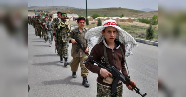 Iran recruits children for service: minimum age for recruits is 12 years old