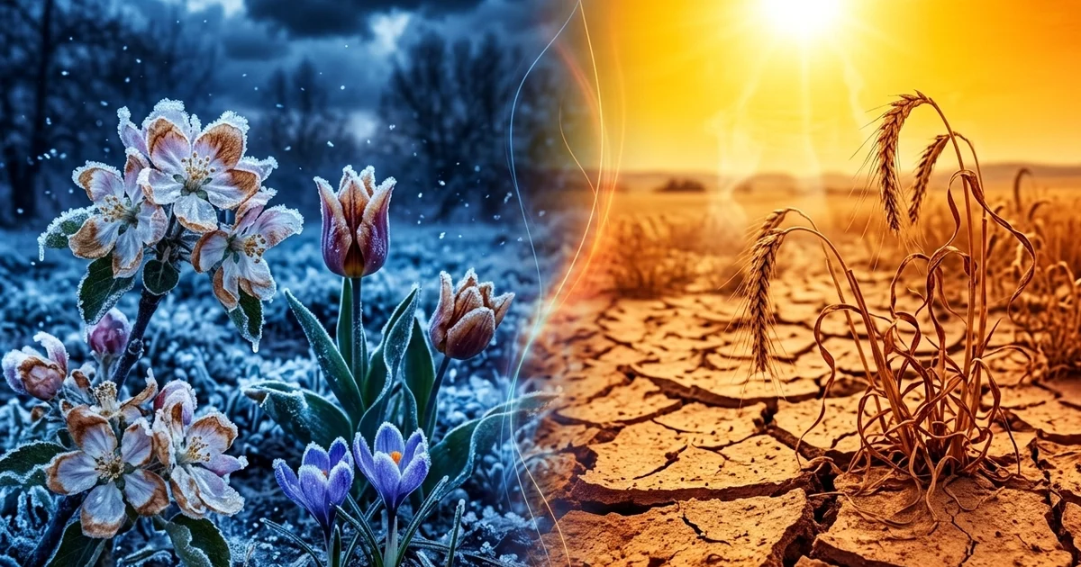 Погода в квітні