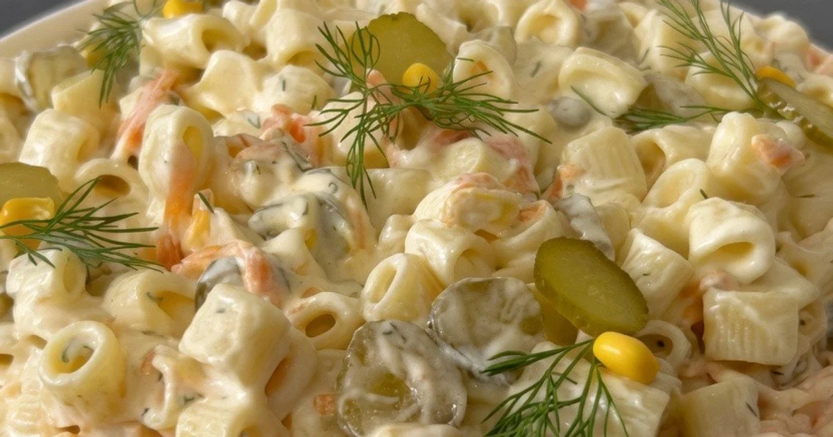 Турецький салат із макаронами tiktok.com/@aytens__kitchen