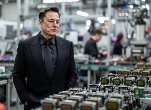 Tesla earmarks $3B for US-based Terafab chip plant, partnering with SpaceX and Intel.