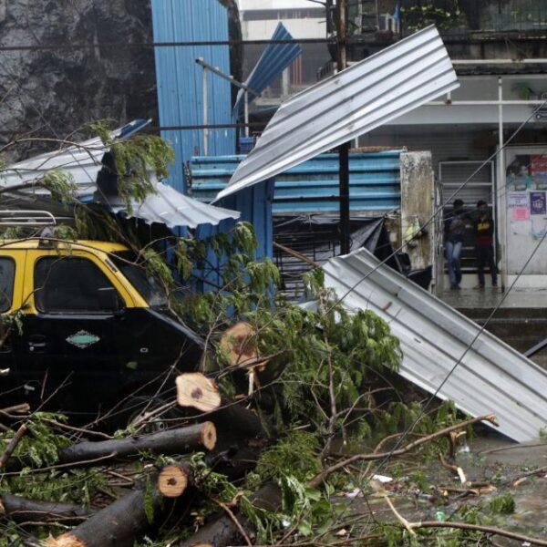 Skyward Launch: Survivor in Deadly Storm