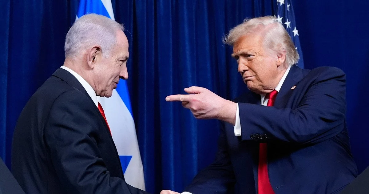 Netanyahu and Trump Нетаньягу і Трамп