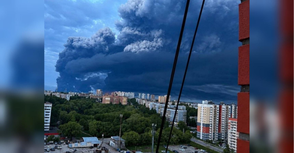 Drones attacked one of the largest Russian refineries in Ryazan (photo, video)