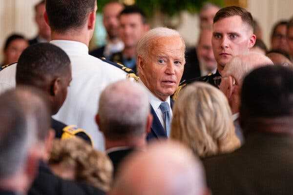 Biden Stumbles Over His Words as He Tries to Steady Re-Election Campaign | INFBusiness.com